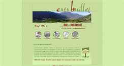 Desktop Screenshot of casabuillet.it
